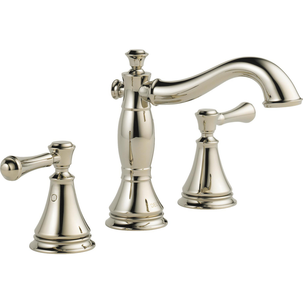Delta Cassidy widespread bathroom faucet